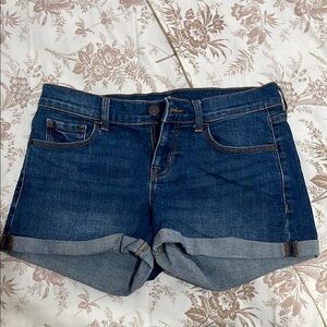 Old Navy Blue Jean Shorts with Cuffed Hems